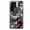 Japanese Wave Drift Racing Premium Glass Phone Case for Samsung Galaxy S25 Ultra 5G - ShopOnCliQ