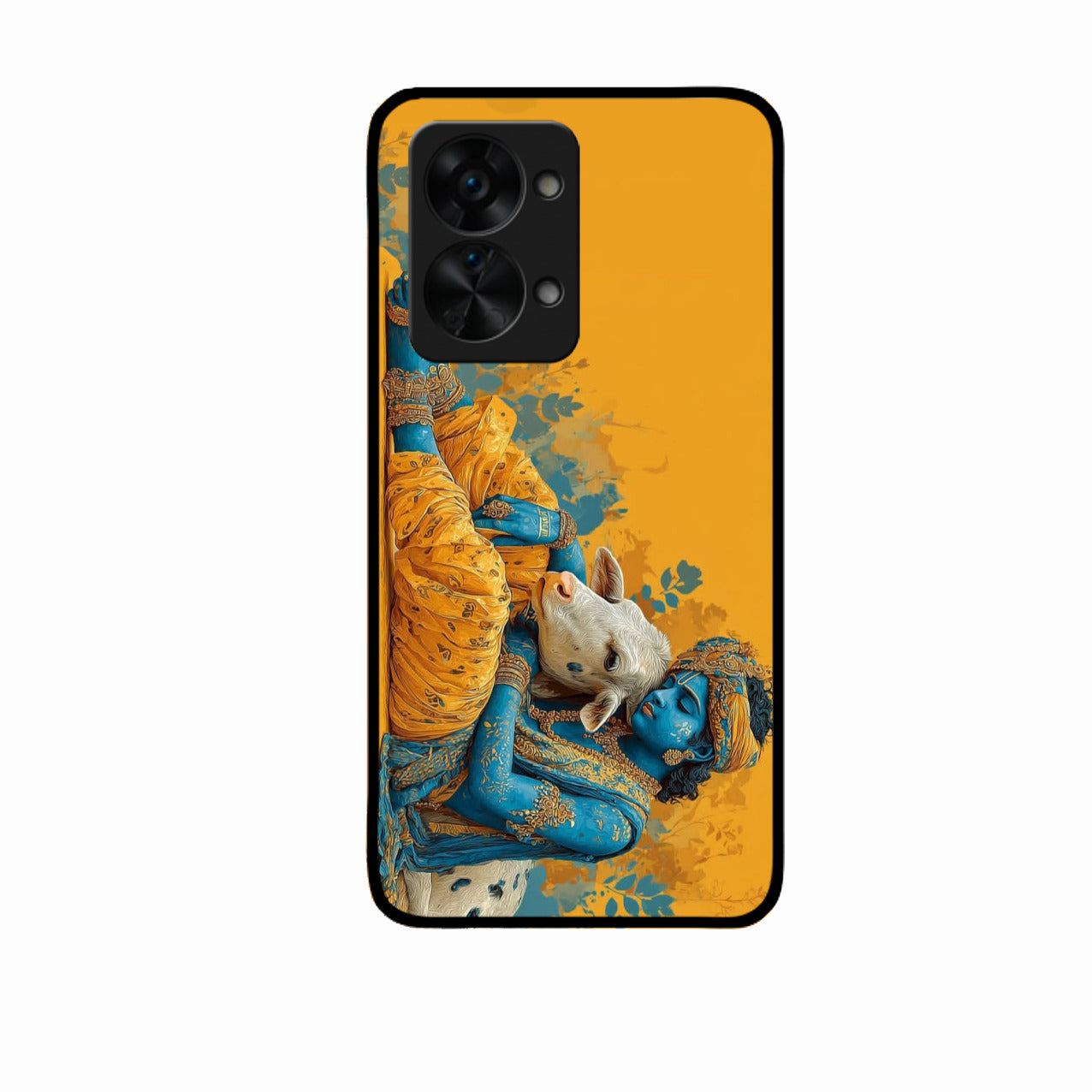 Divine Krishna Gopal Premium Glass Phone Case for Oneplus Nord 2T 5G