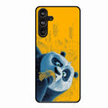 Cute Panda Sketch Premium Glass Phone Case for Samsung Galaxy M55 5G