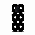 Classic Polka Dot Glass Phone Case for Oneplus 8 Pro
