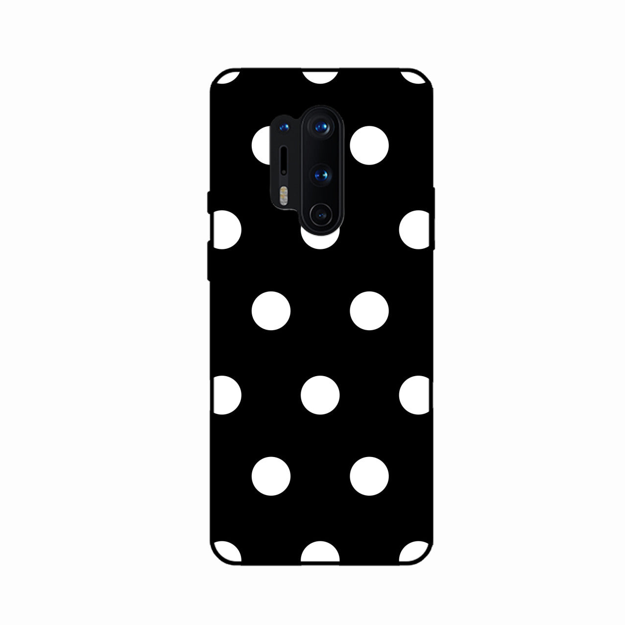 Classic Polka Dot Glass Phone Case for Oneplus 8 Pro