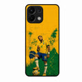 Golden Striker Glass Phone Case for Oppo K13 5G