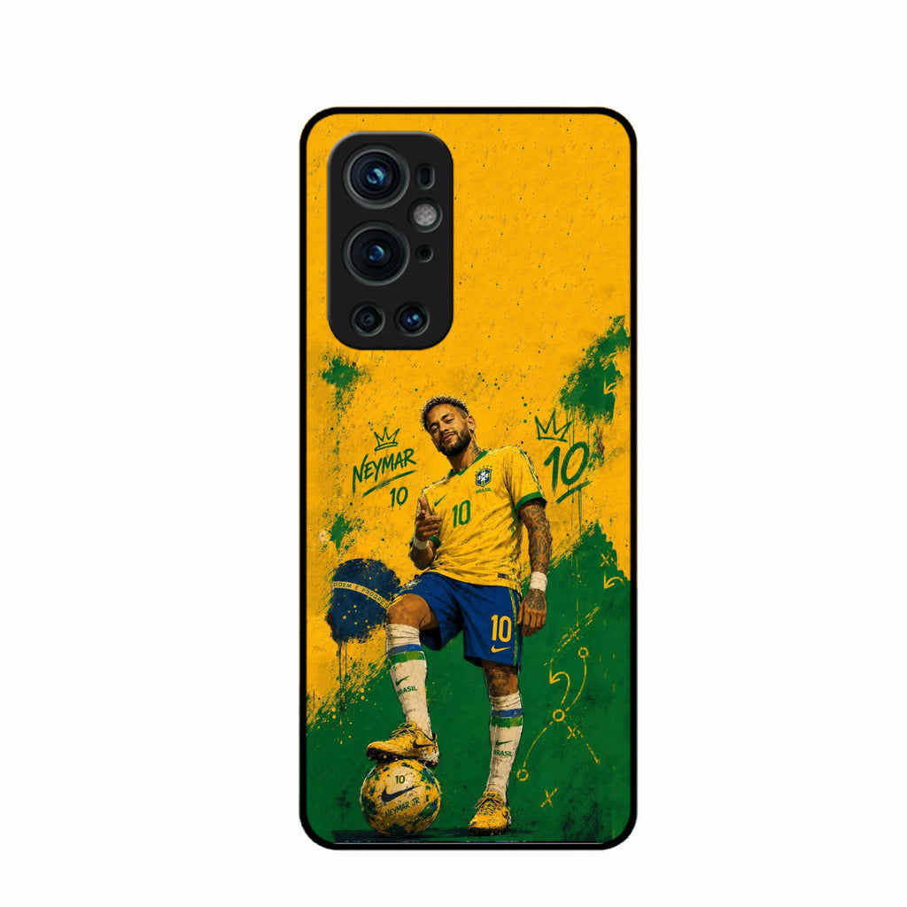Golden Striker Glass Phone Case for Oneplus 9 Pro 5G