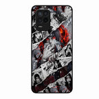 Itachi Uchiha Manga Collage Glass Phone Case for Realme 8 5G