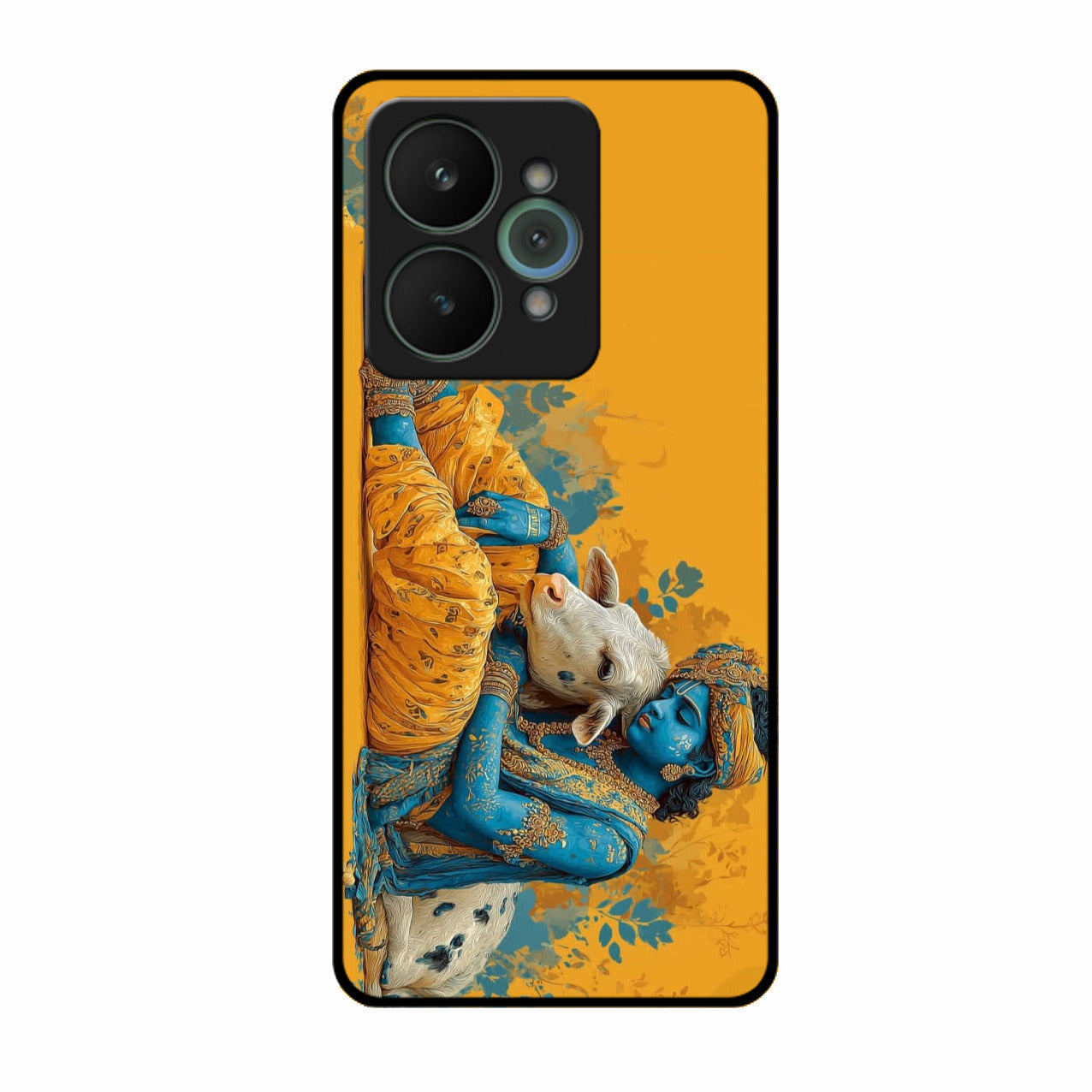 Divine Krishna Gopal Premium Glass Phone Case for Realme 15 5G