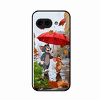 Rainy Day Cartoon Glass Phone Case for Google Pixel 10A 5G