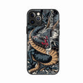 Midnight Dragon Glass Phone Case for iPhone 12 Pro Max