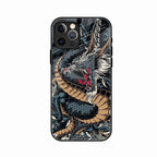 Midnight Dragon Glass Phone Case for iPhone 12 Pro Max