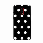 Classic Polka Dot Glass Phone Case for Oneplus 7