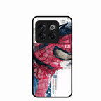 Red Blue Web Hero Glass Phone Cover for Oneplus 10T 5G - ShopOnCliQ