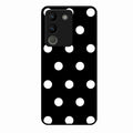 Classic Polka Dot Glass Phone Case for Vivo Y200 5G