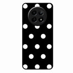 Classic Polka Dot Glass Phone Case for Realme 12 5G