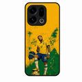 Golden Striker Glass Phone Case for Oppo Find X9 5G