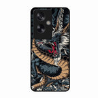 Midnight Dragon Glass Phone Case for Oppo A79 5G