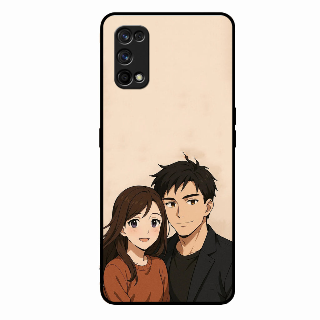 Custom Personalised Art Photo Glass Case for Realme 7 Pro