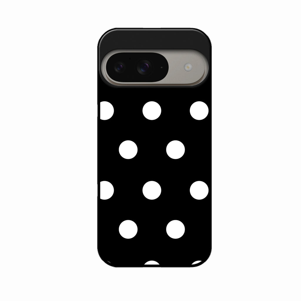 Classic Polka Dot Glass Phone Case for Google Pixel 9 5G