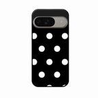 Classic Polka Dot Glass Phone Case for Google Pixel 9 5G