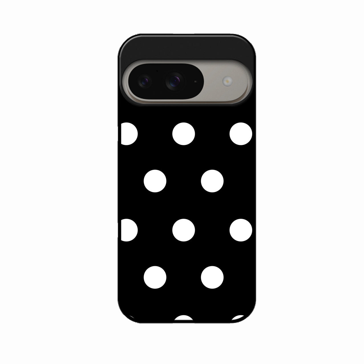Classic Polka Dot Glass Phone Case for Google Pixel 9 5G
