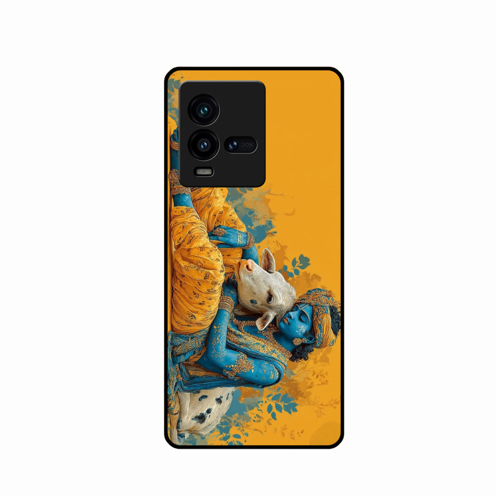 Divine Krishna Gopal Premium Glass Phone Case for Motorola Edge 40 5G