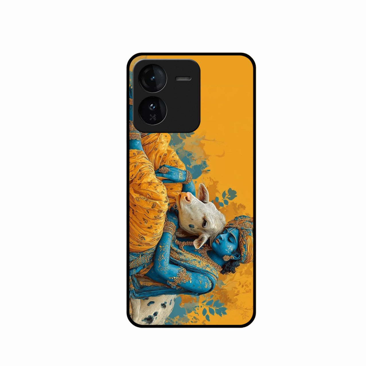Divine Krishna Gopal Premium Glass Phone Case for iQOO Z9 5G