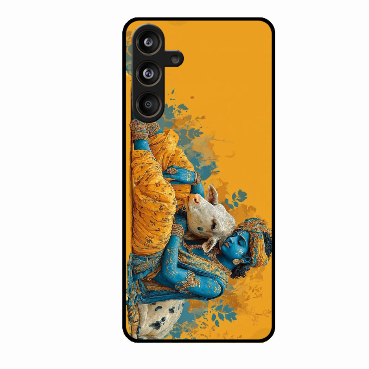 Divine Krishna Gopal Premium Glass Phone Case for Samsung Galaxy F55 5G