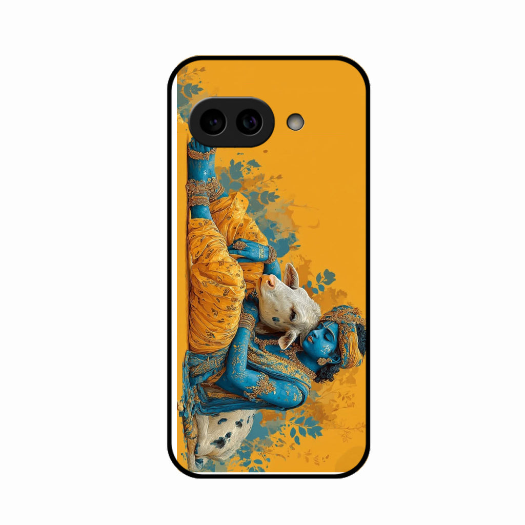 Divine Krishna Gopal Premium Glass Phone Case for Google Pixel 10A 5G
