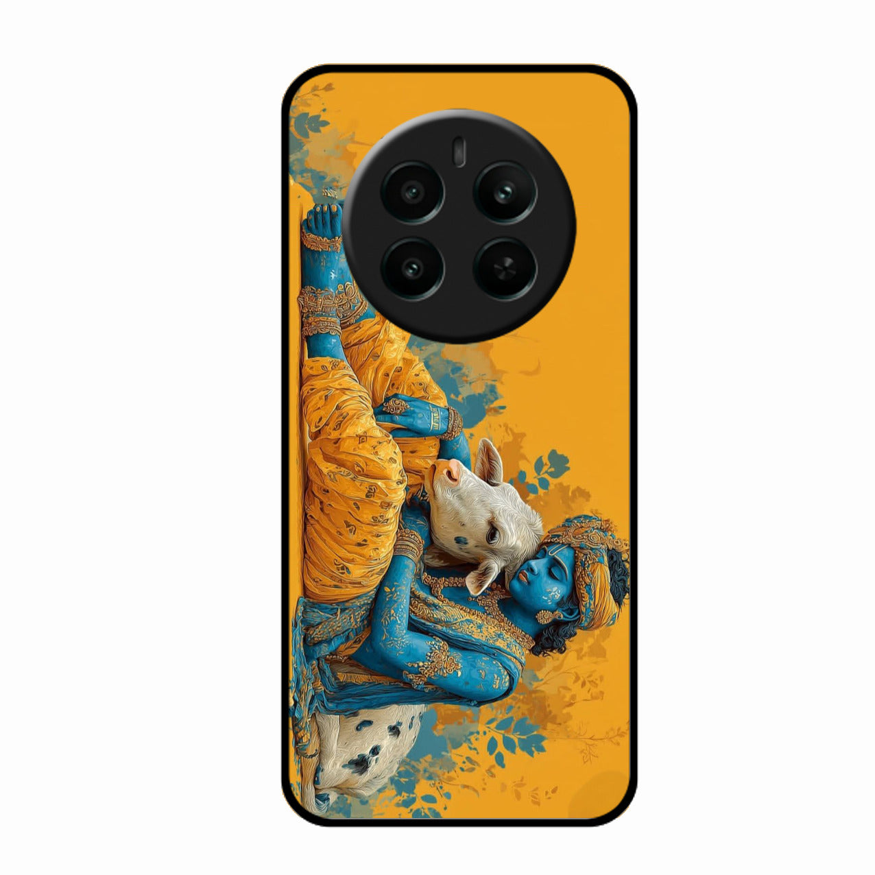 Divine Krishna Gopal Premium Glass Phone Case for Realme Narzo 70 5G