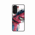 Red Blue Web Hero Glass Phone Cover for iQOO Neo 9 Pro 5G