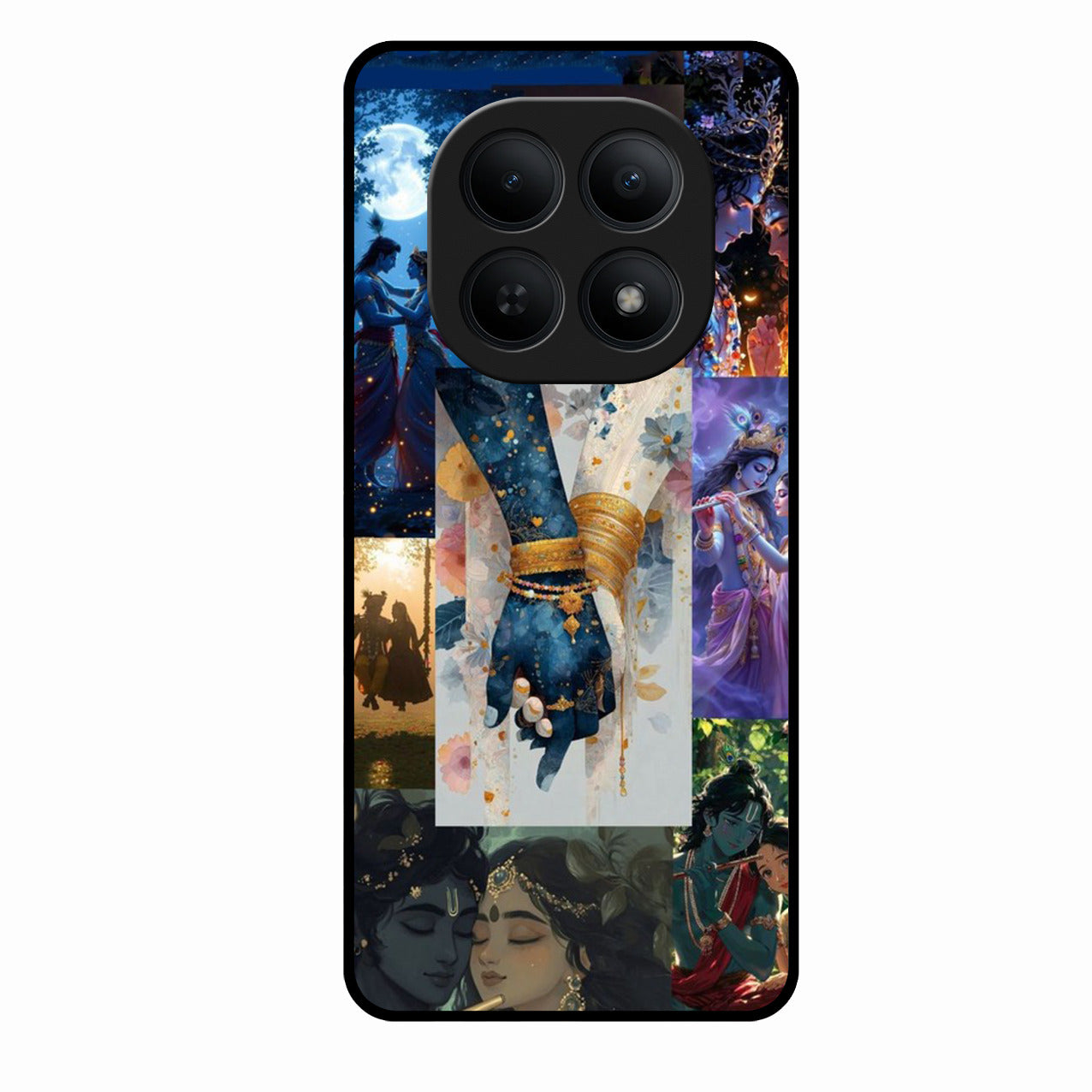 Eternal Radha Krishna Love Glass Phone Case for Nothing Phone 2a