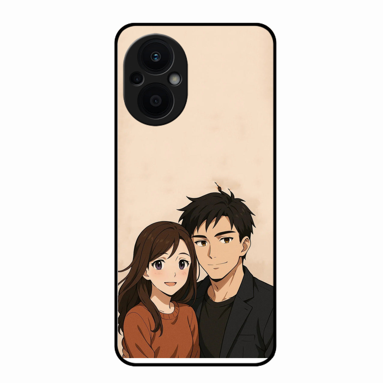 Custom Personalised Art Photo Glass Case for Oppo F21 Pro 5G