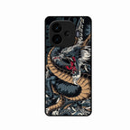 Midnight Dragon Glass Phone Case for iQOO Neo 10R 5G