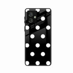 Classic Polka Dot Glass Phone Case for Motorola G54 5G