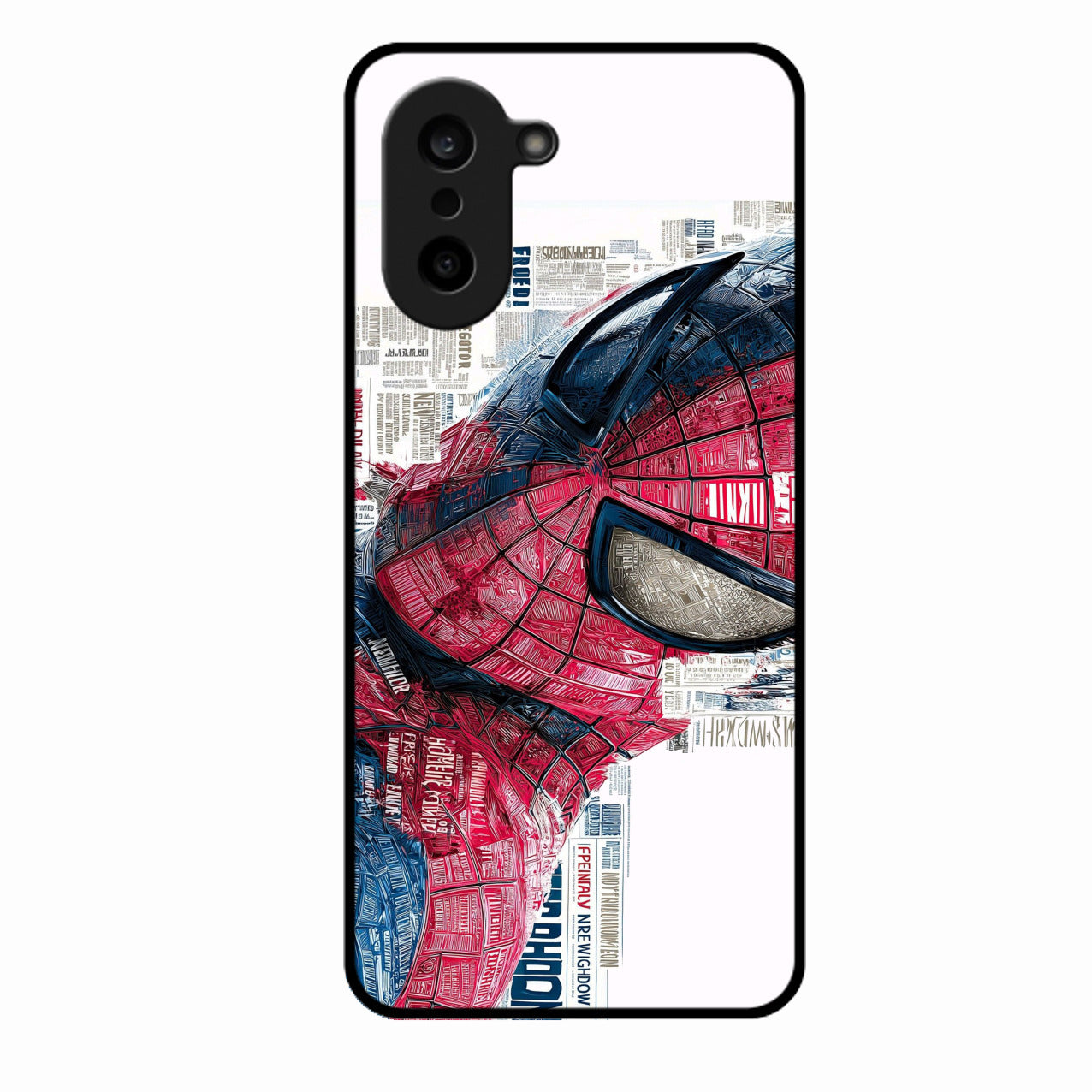 Red Blue Web Hero Glass Phone Cover for Oneplus Nord Ce5 5G