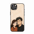 Custom Personalised Art Photo Glass Case for iPhone 15 Plus