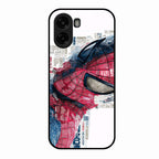 Red Blue Web Hero Glass Phone Cover for Oppo K14x 5G