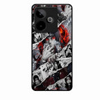 Itachi Uchiha Manga Collage Glass Phone Case for Realme Gt 7T 5G