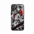 Itachi Uchiha Manga Collage Glass Phone Case for iPhone 13 mini