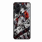 Itachi Uchiha Manga Collage Glass Phone Case for Oppo A5X 5G