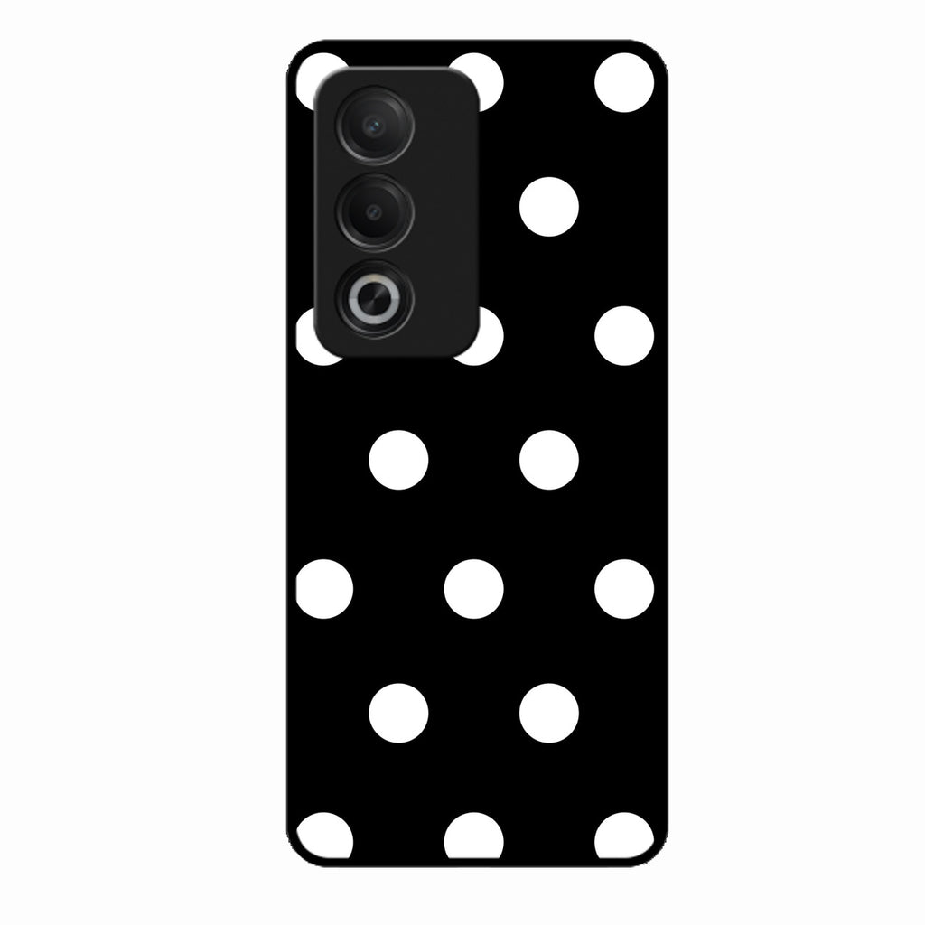 Classic Polka Dot Glass Phone Case for Oppo K12X 5G