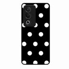 Classic Polka Dot Glass Phone Case for Oppo K12X 5G