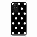 Classic Polka Dot Glass Phone Case for Oppo F19 Pro Plus 5G