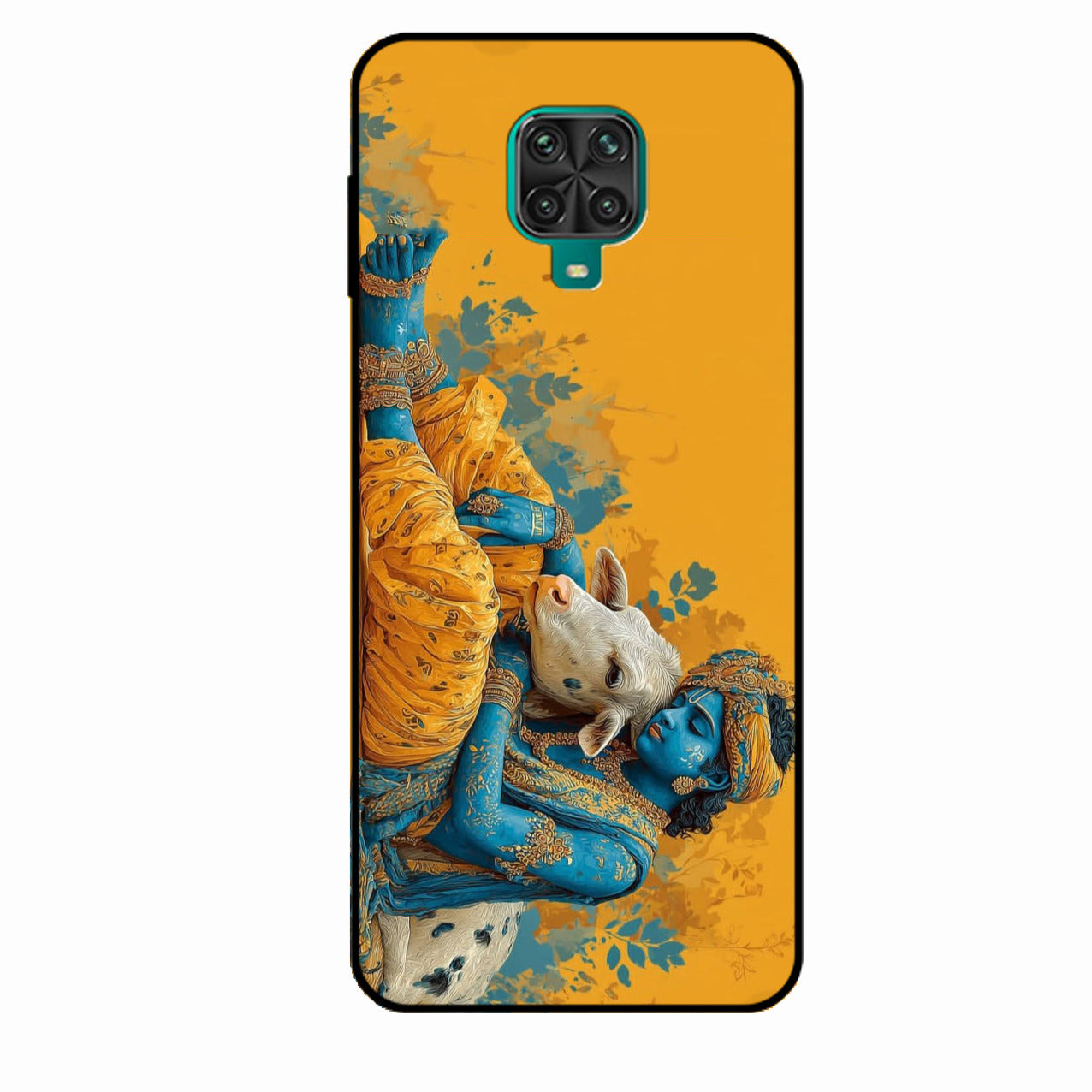 Divine Krishna Gopal Premium Glass Phone Case for Redmi Note 9 Pro Max