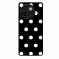 Classic Polka Dot Glass Phone Case for Vivo V30E 5G