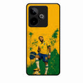 Golden Striker Glass Phone Case for Realme Gt 7T 5G