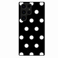 Classic Polka Dot Glass Phone Case for Samsung Galaxy S23 Ultra 5G