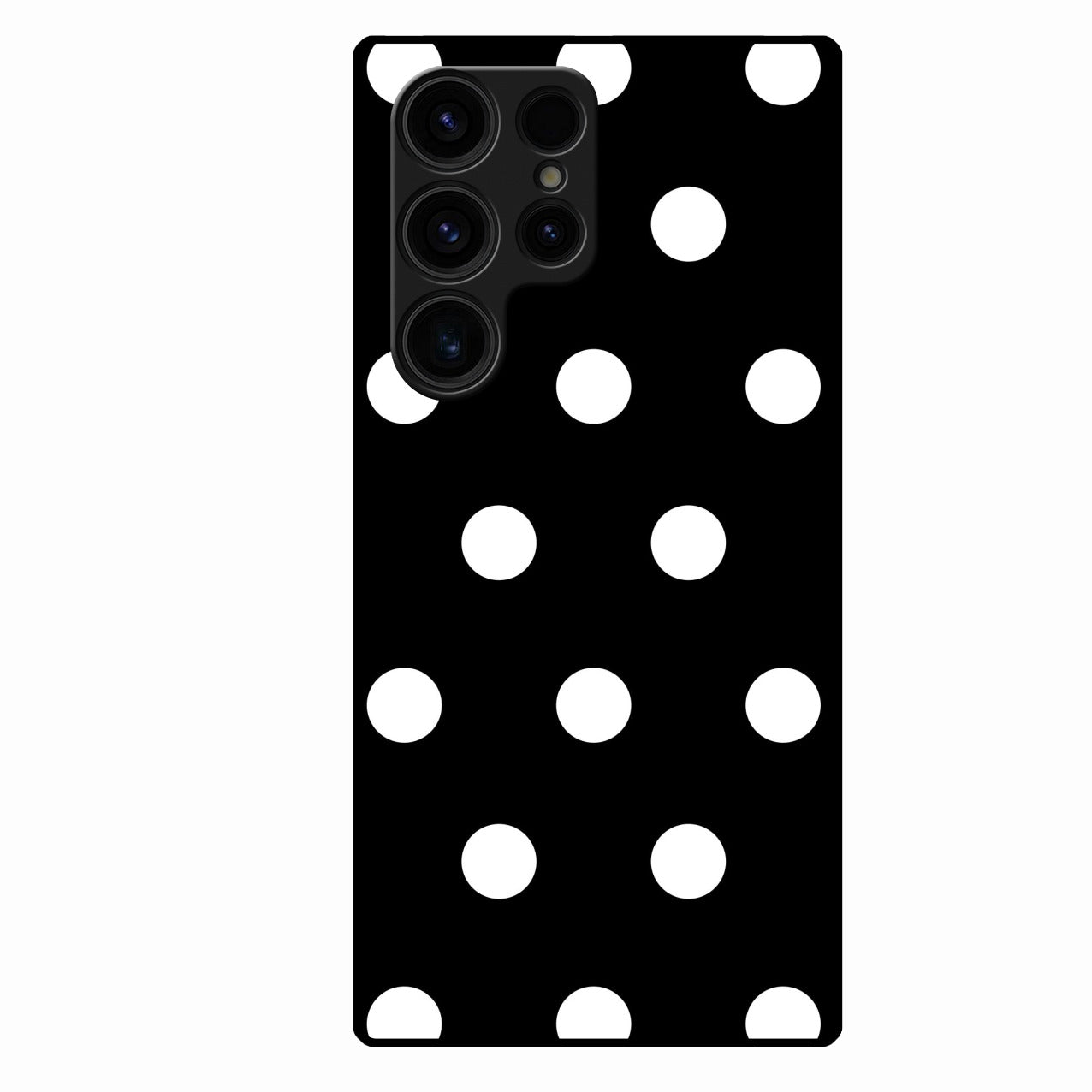 Classic Polka Dot Glass Phone Case for Samsung Galaxy S23 Ultra 5G
