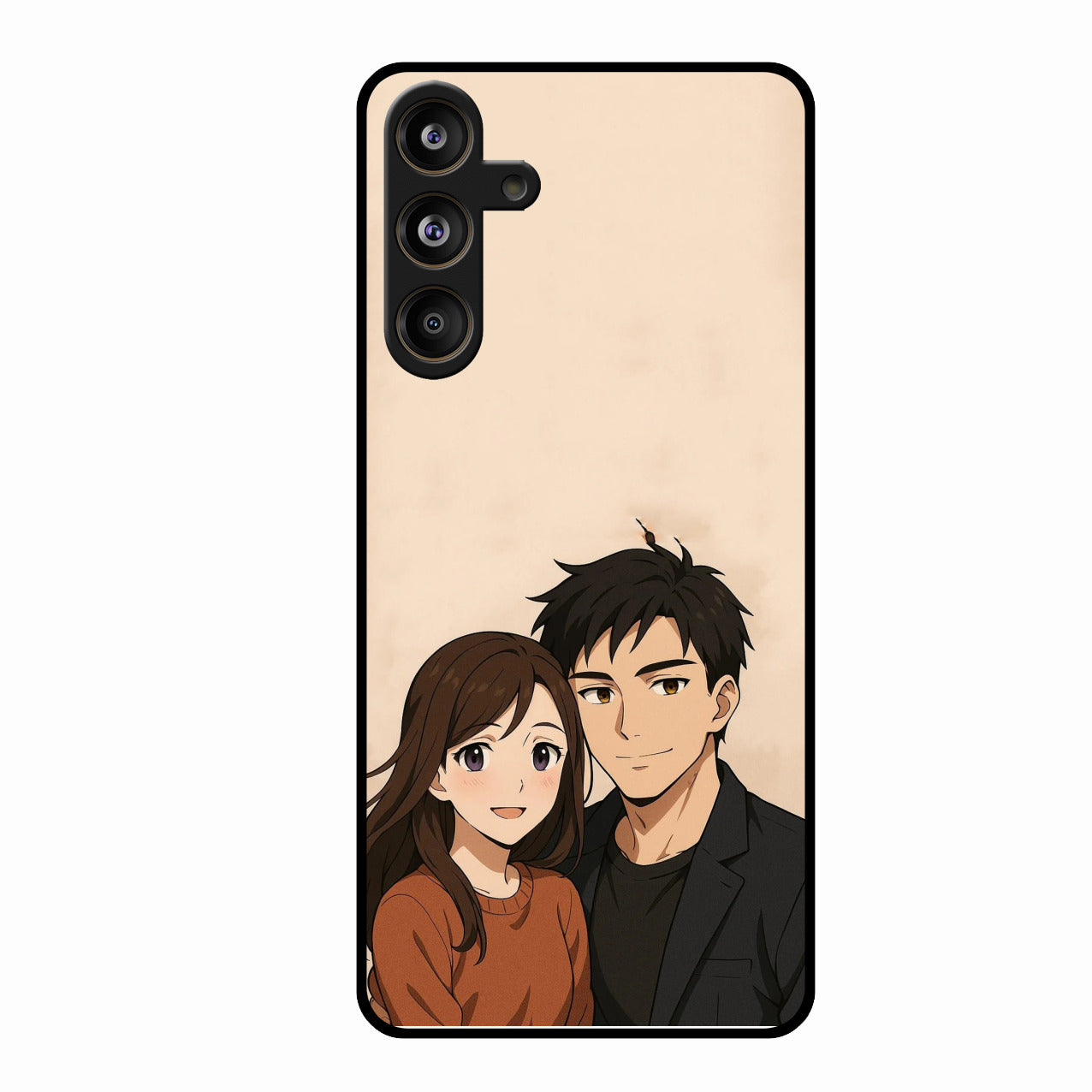 Custom Personalised Art Photo Glass Case for Samsung Galaxy M55 5G