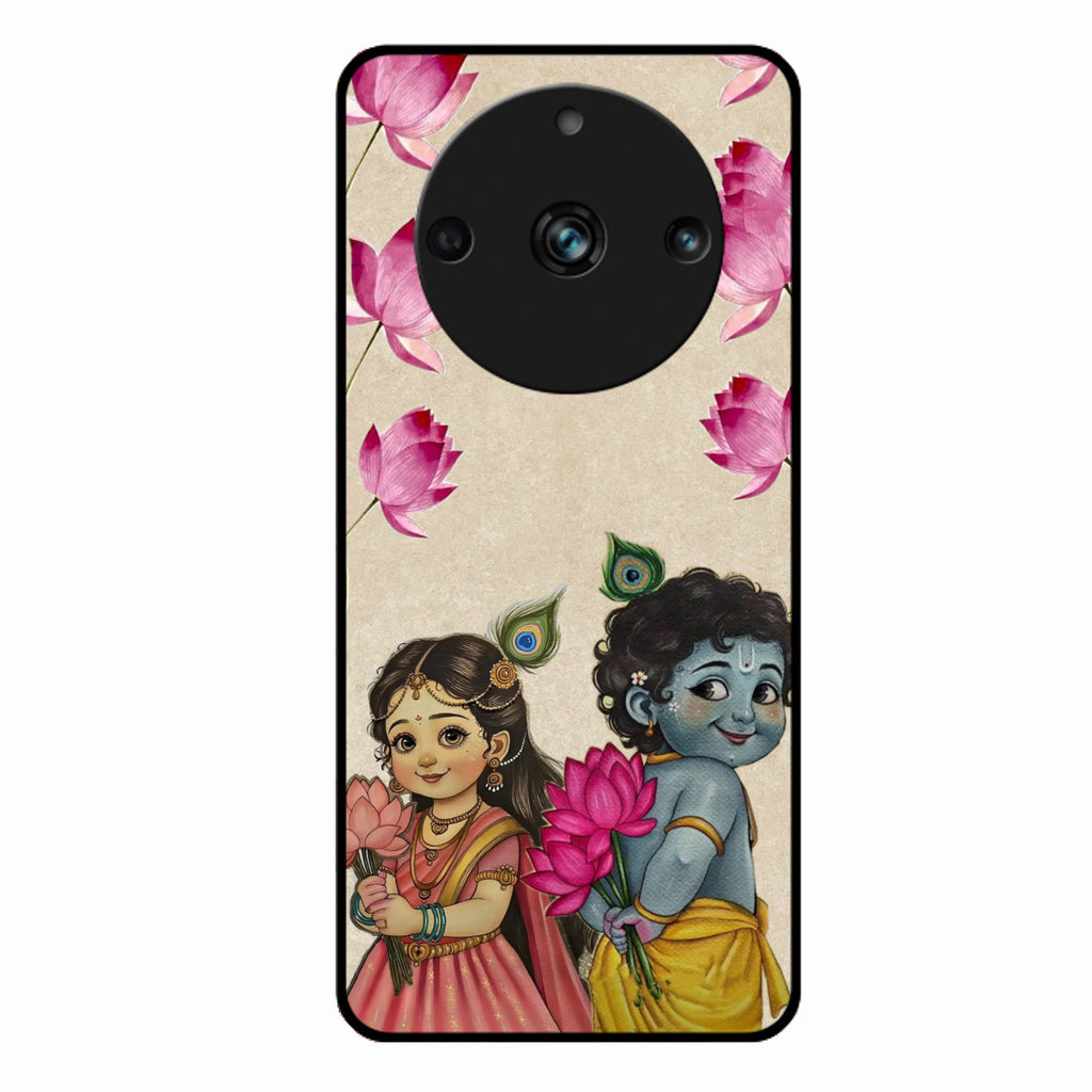 Krishna Eternal Lotus Glass Case for Realme 11 Pro 5G