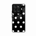 Classic Polka Dot Glass Phone Case for Motorola Edge 60 5G