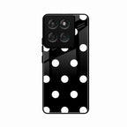 Classic Polka Dot Glass Phone Case for Motorola Edge 60 5G